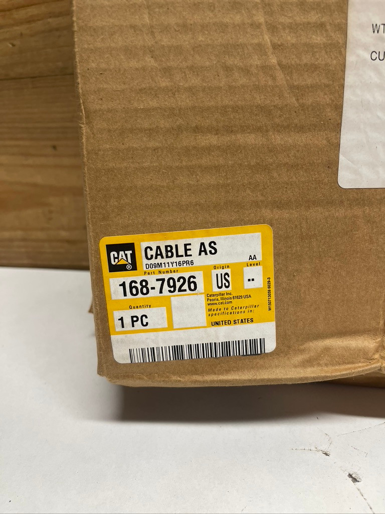 CAT 168-7926 Battery Cable Assembly OEM Caterpillar Heavy Equipment Cable