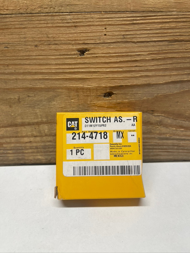 CAT 214-4718 Rocker Switch Assembly OEM Caterpillar A/C Heater Control