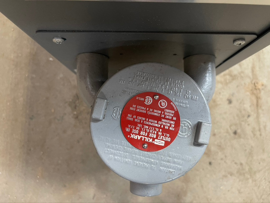 Markel FEP-3620-1RA 208V Hazardous Location Wall Heater 3.6kW