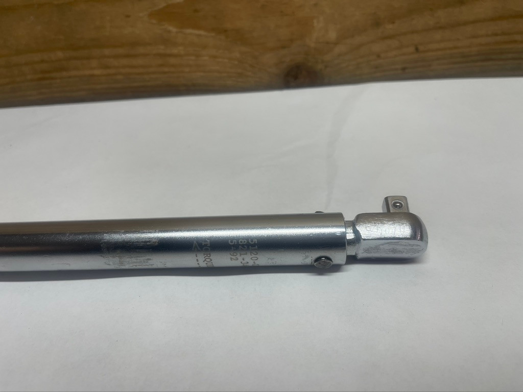 NSN 5120-00-821-3441 3/8" Drive Micrometer Torque Wrench w/ Case