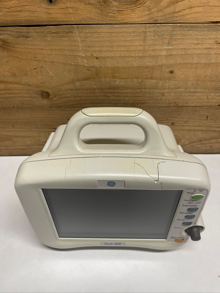 GE Dash 3000 Patient Monitor Multi-Parameter ECG NIBP SpO2 Medical Monitor