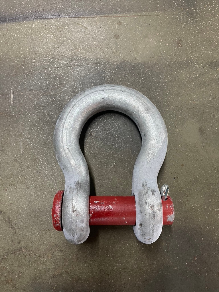 Crosby 1-1/4" 12 Ton WLL Anchor Shackle Galvanized USA OEM
