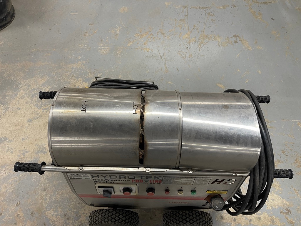 Hydro Tek Pro Line HD15002E1H Hot Water Pressure Washer For Parts Repair