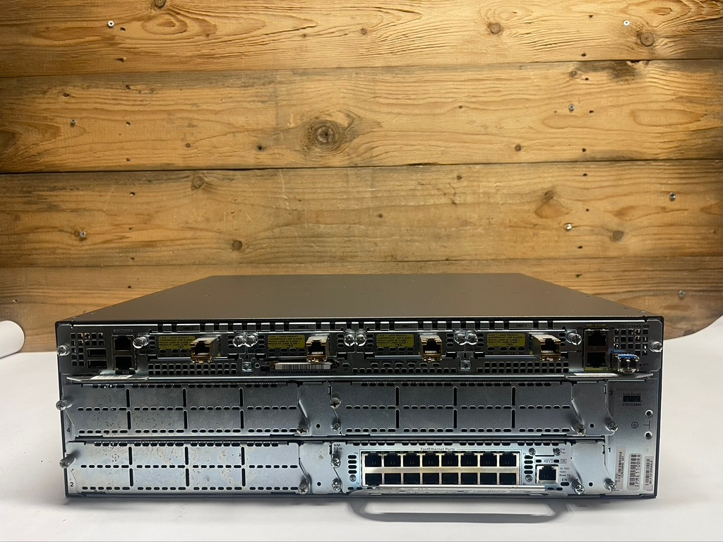 Cisco 3845 Integrated Services Router 3800 Series Gigabit Ethernet Network