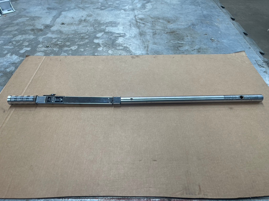 Caterpillar 162-8718 3/4" Drive 200-600 FT-LB Click Torque Wrench CAT