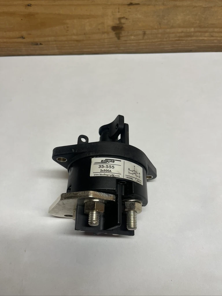 Kissling 35-555 500A 32VDC 2-Pole Battery Disconnect Switch Oshkosh