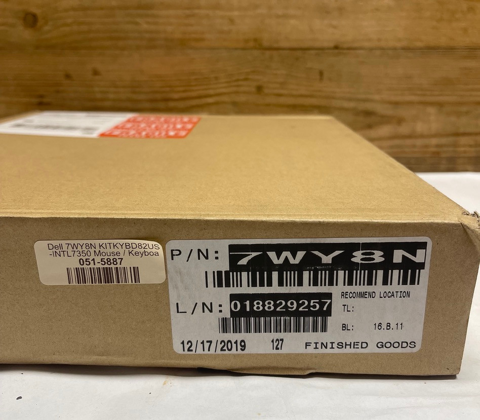 Dell 7WY8N K14A Backlit Keyboard Docking Station Latitude 13 7350 2-in-1