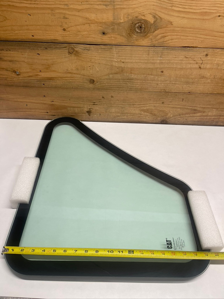 Caterpillar 315-2694 Left Cab Window Glass 420E Backhoe Loader CAT OEM