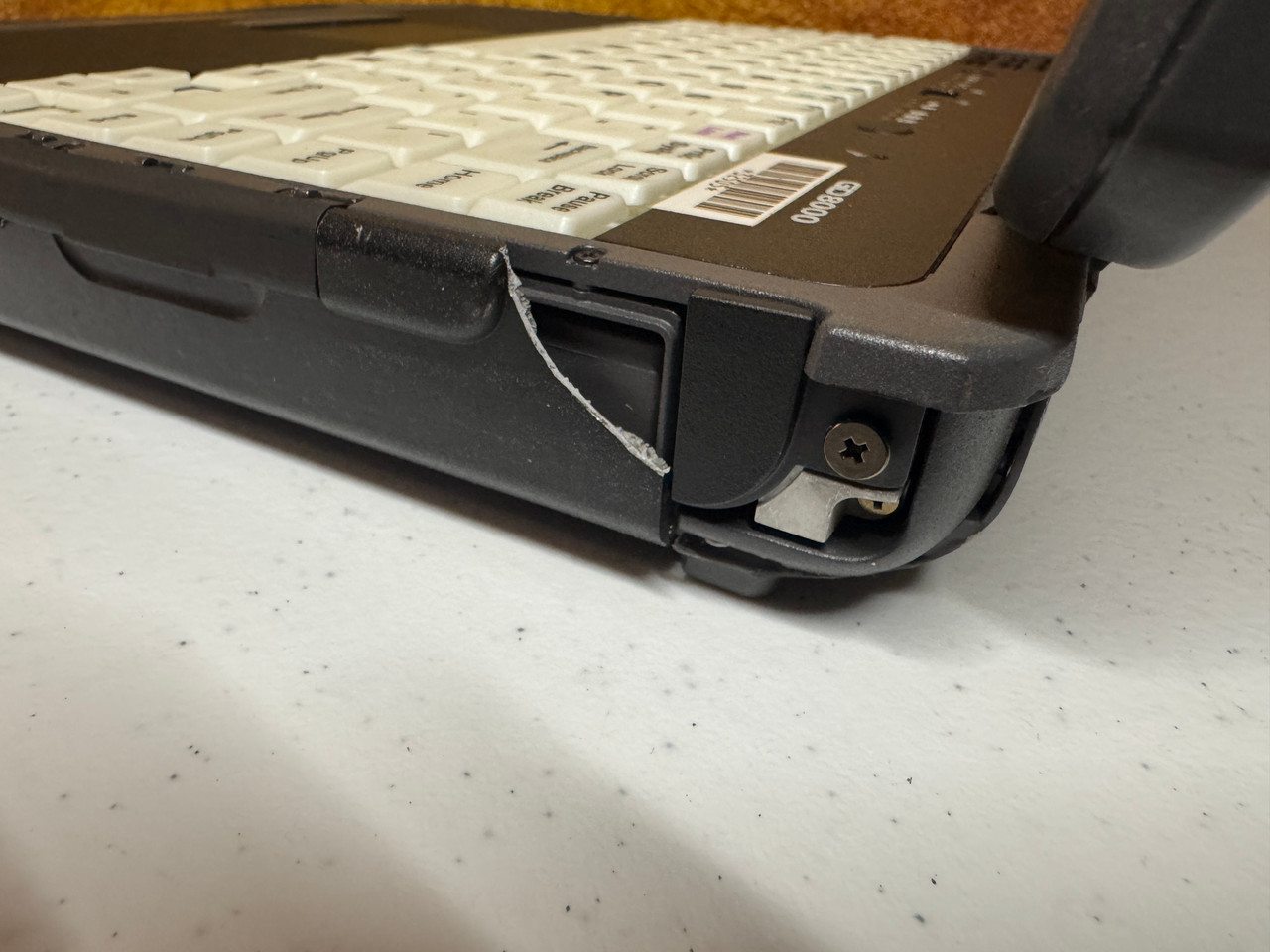 General Dynamics GD8000 Rugged Laptop Core 2 Duo 4GB 128GB SSD Windows 10