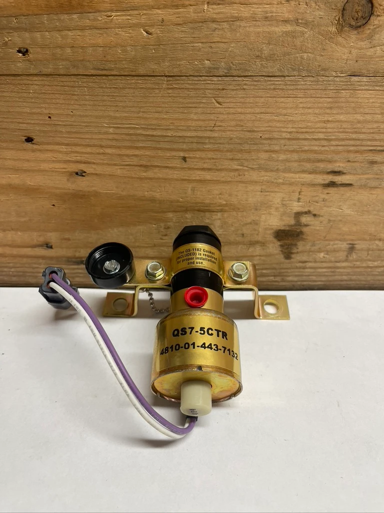 Quick Start QS7-5CTR 24V Ether Starting Valve CAT 3E-6332