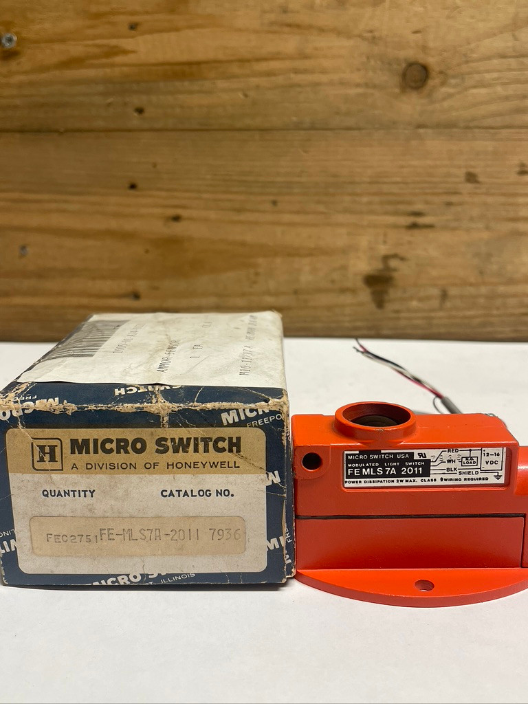 Honeywell Micro Switch FE-MLS7A-2011 Photoelectric Sensor 12VDC
