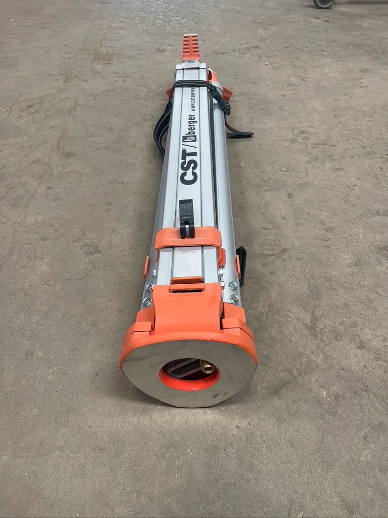 CST/Berger Aluminum Surveying Tripod Adjustable Laser Level Stand (used)