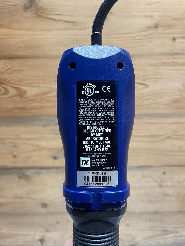 TIF XP-1A Automatic Halogen Refrigerant Leak Detector HVAC AC Freon Tester