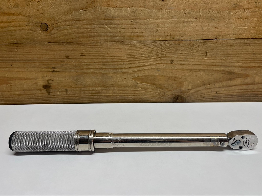 Snap-on QD2R100 3/8" Drive Torque Wrench 20-100 Ft-Lb For Parts Repair