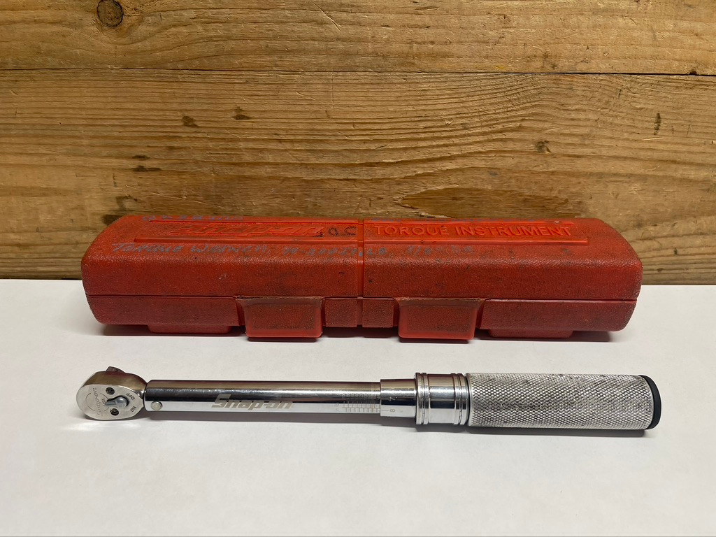 Snap-on QD2R200 3/8" Drive Click Type Torque Wrench 40-200 In-Lb USA
