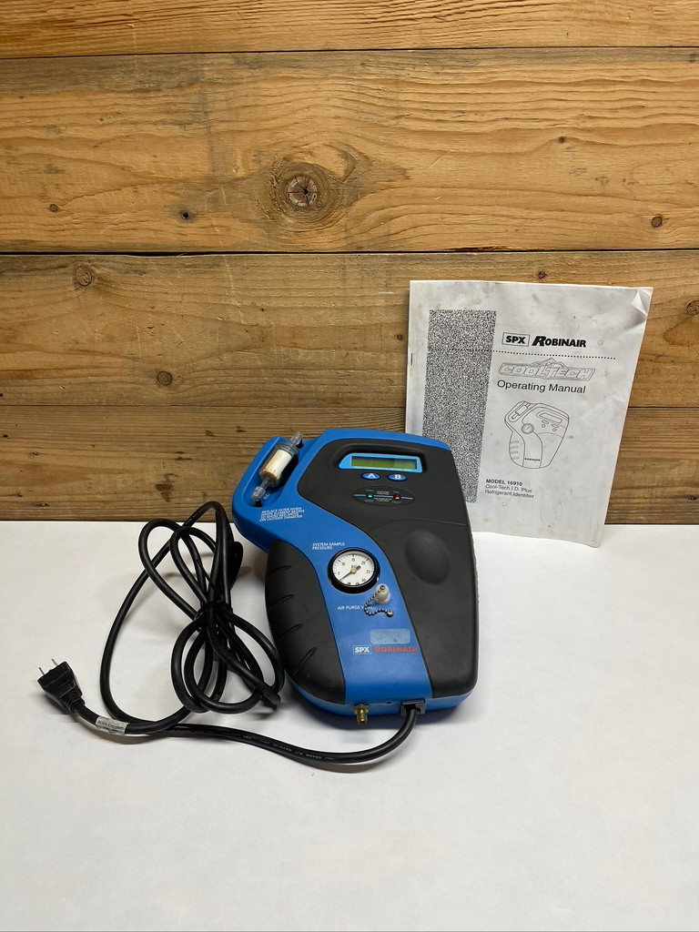 SPX Robinair 16910 CoolTech ID Plus Refrigerant Identifier A/C Analyzer