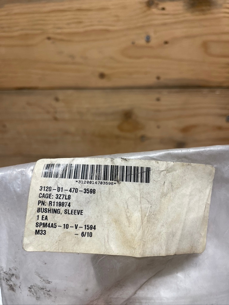John Deere R119874 Camshaft Journal Bushing Bearing OEM Tractor Engine