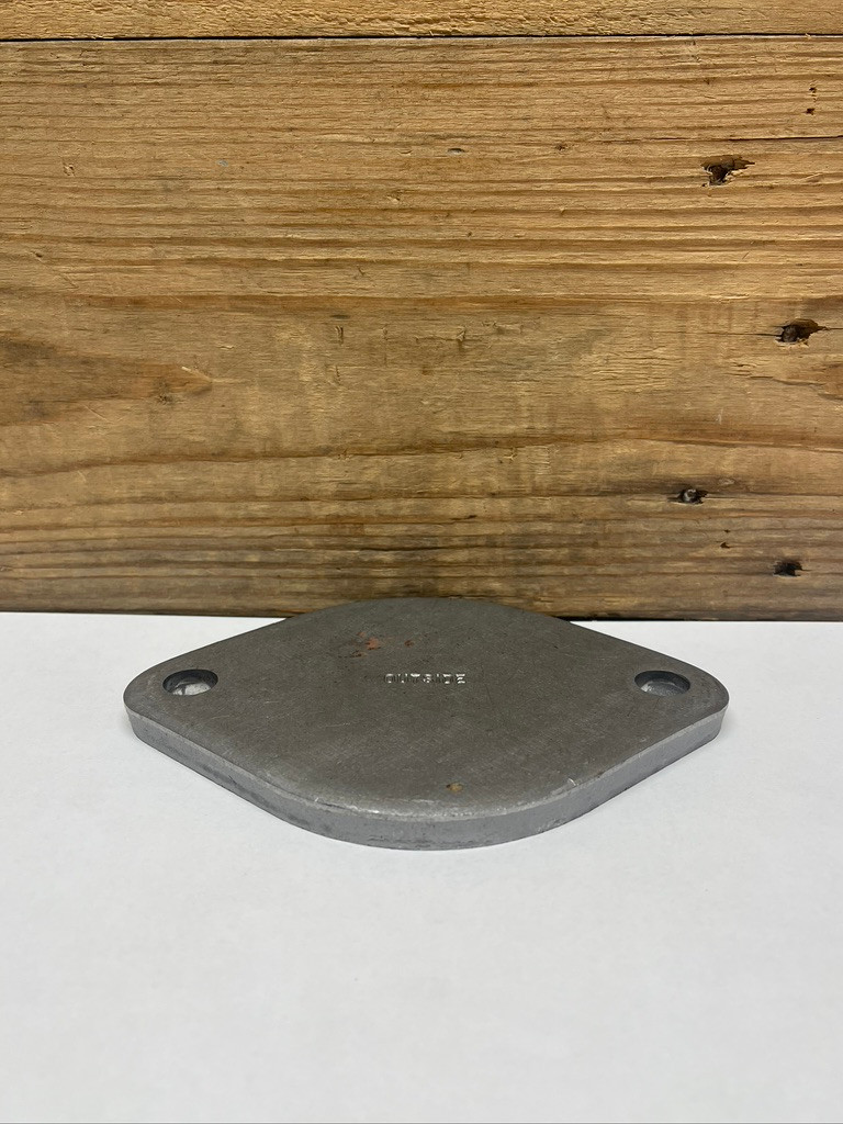 CAT Caterpillar 2P-4358 Hydraulic Flange Cover 2-Bolt OEM Heavy Equipment