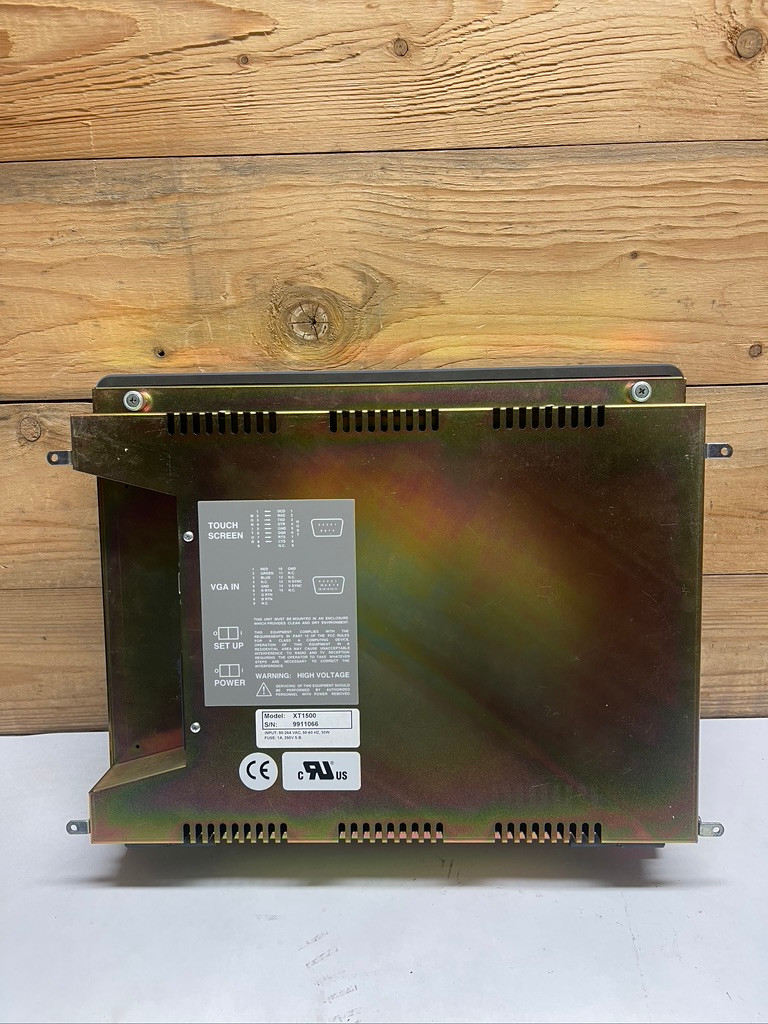 Viewtronix XT1500 Industrial HMI Operator Interface Display Monitor