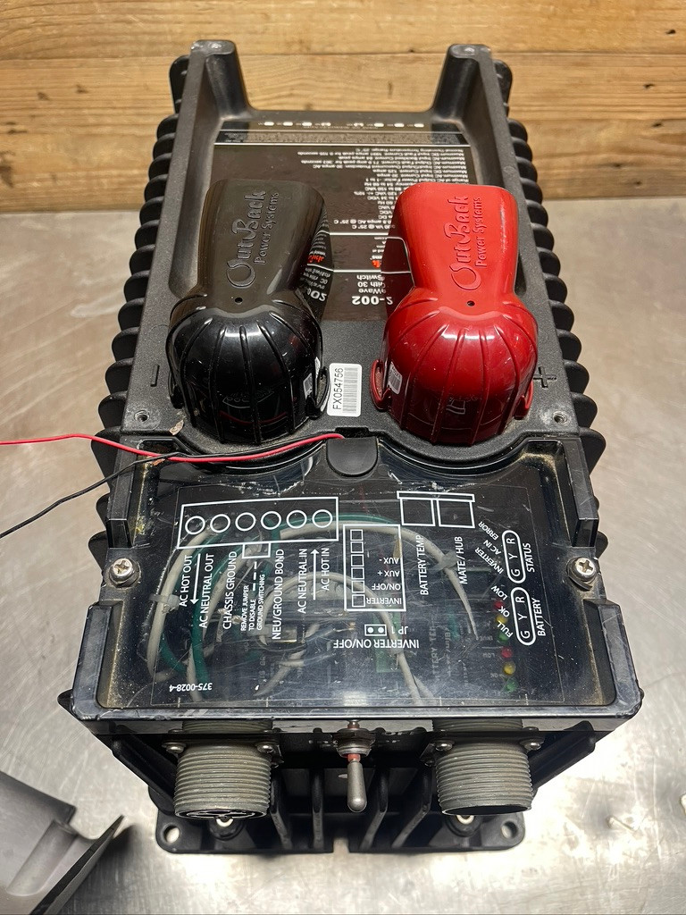 OutBack Power Systems OBS-0014-002 Sine Wave Inverter Charger 30A Transfer