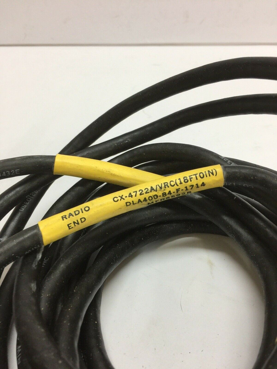 Electrical Special Purpose Cable Assembly CX-4722A/VRC18FT