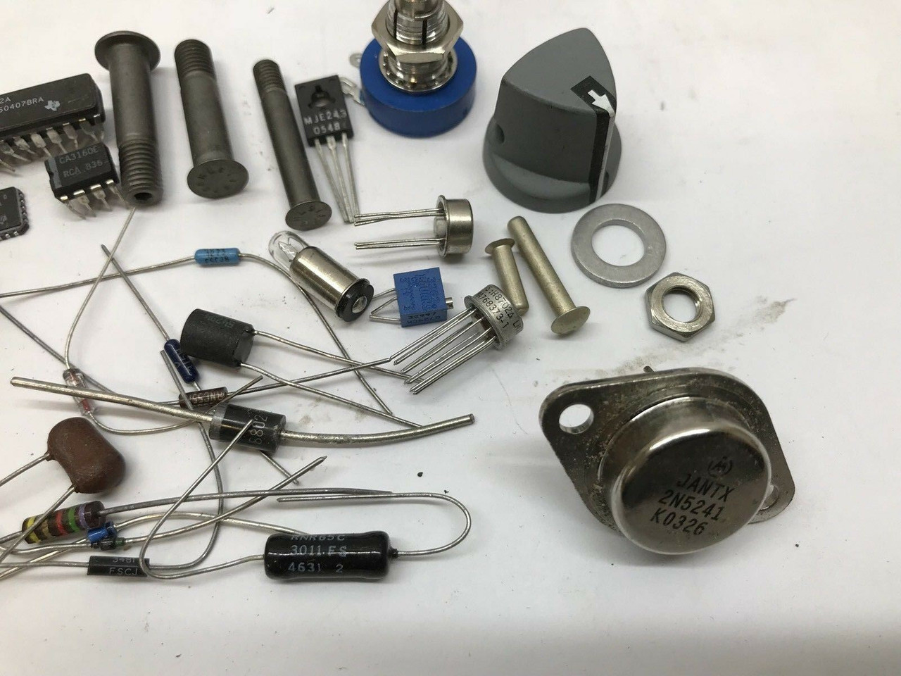 Lot of Aircraft Hardware Assortment 3.5 Lbs Miscellaneous Aviation