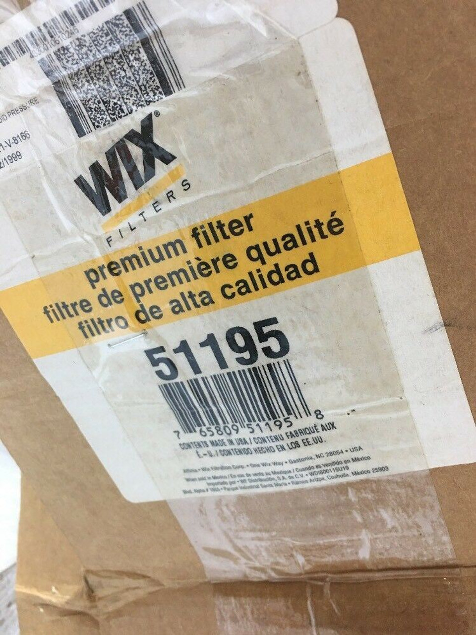 Cartridge Hydraulic Metal Canister Filter 51195 WIX