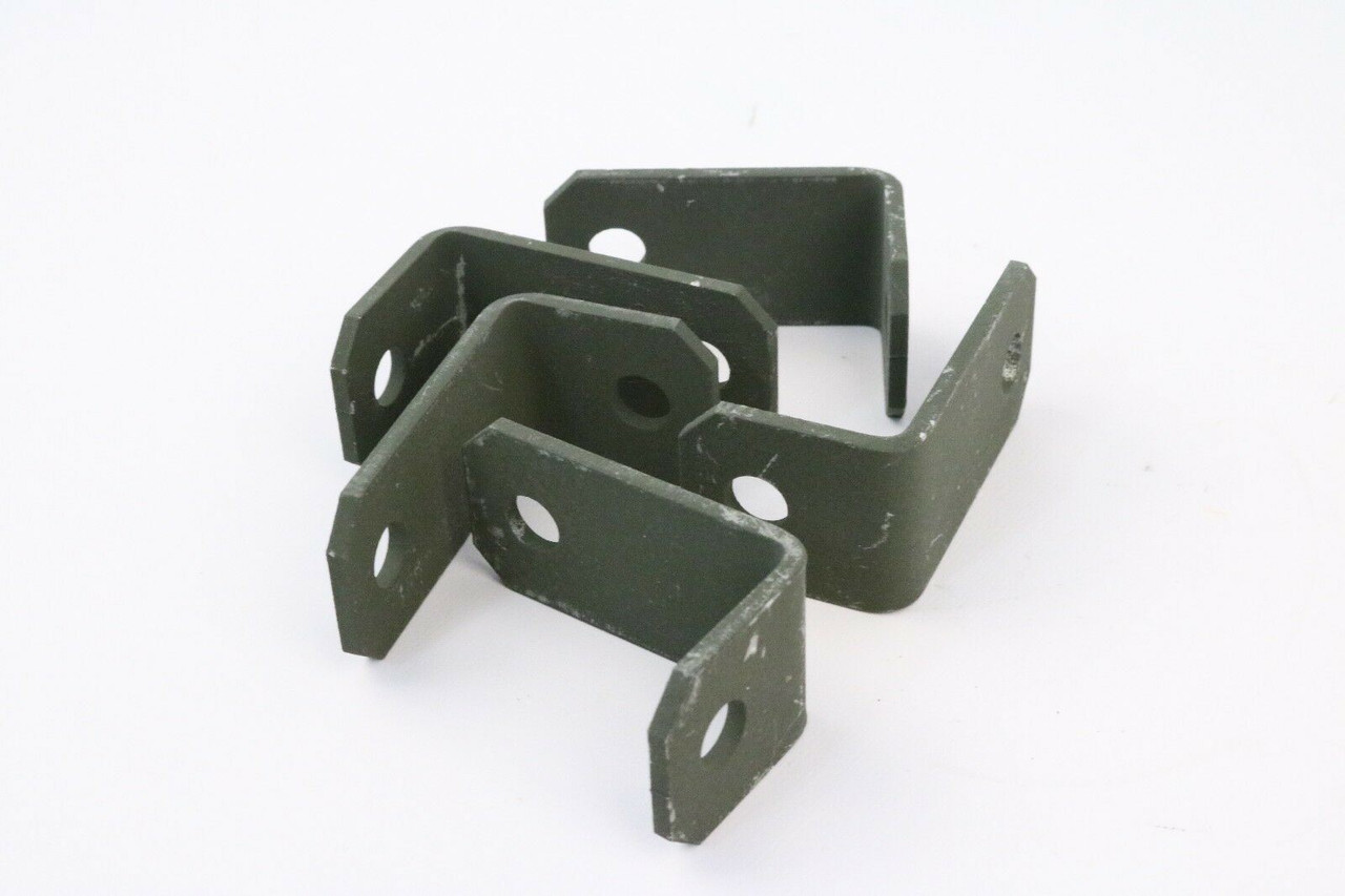 Lvsr Angle Bracket 3680178 Oshkosh Steel OD Green 2.5" x 1.25" x 1.5" Lot of 5