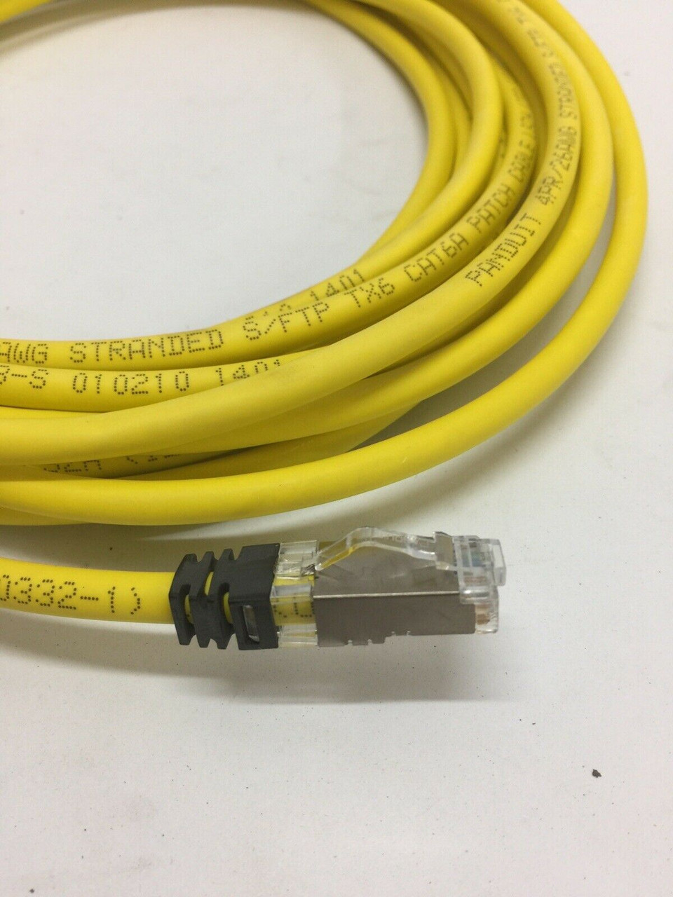 7m Copper Patch Cord S/FTP Cable STP6X7MYL Panduit T568B Yellow