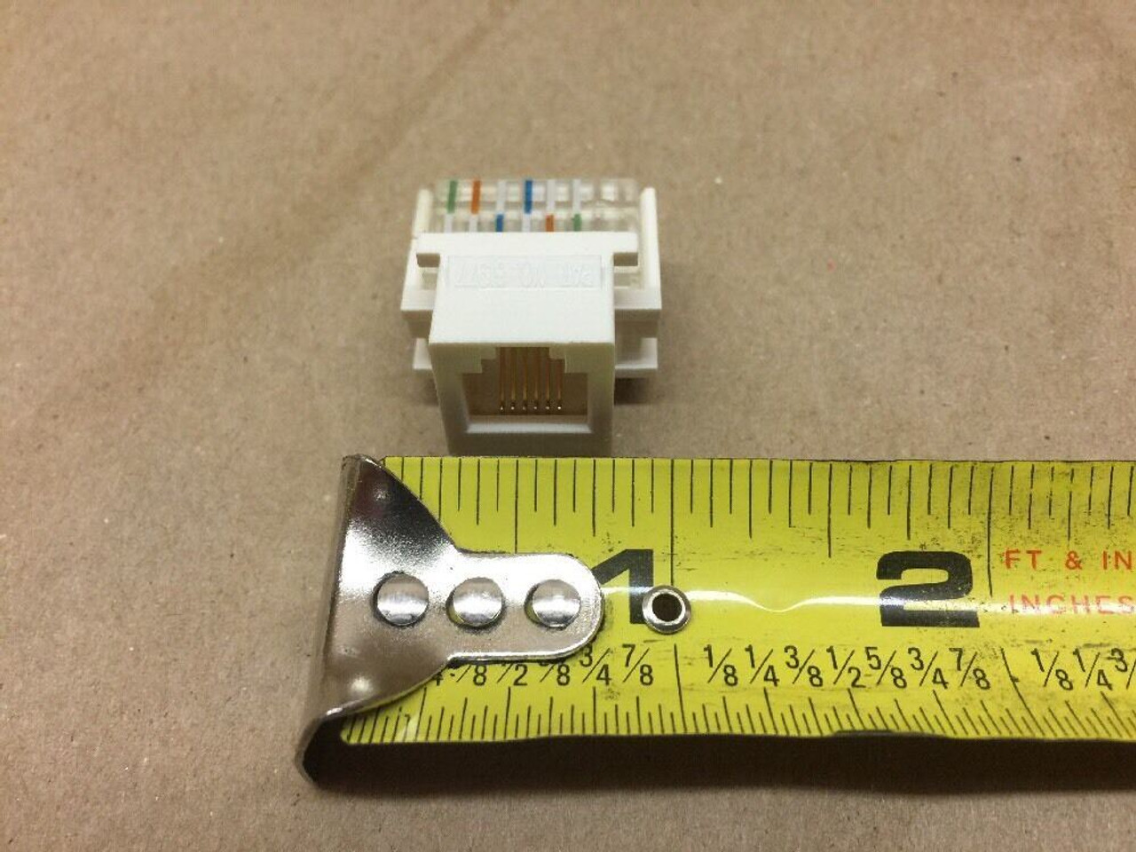 Cat5e Ethernet Connectors Plastic Connector/Port Lot of 13