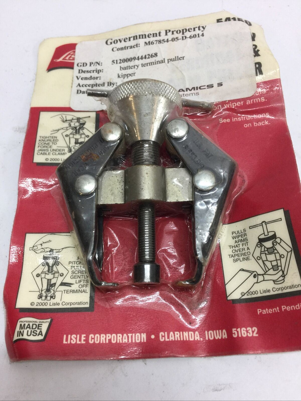 Battery Terminal Puller 54150 Lisle