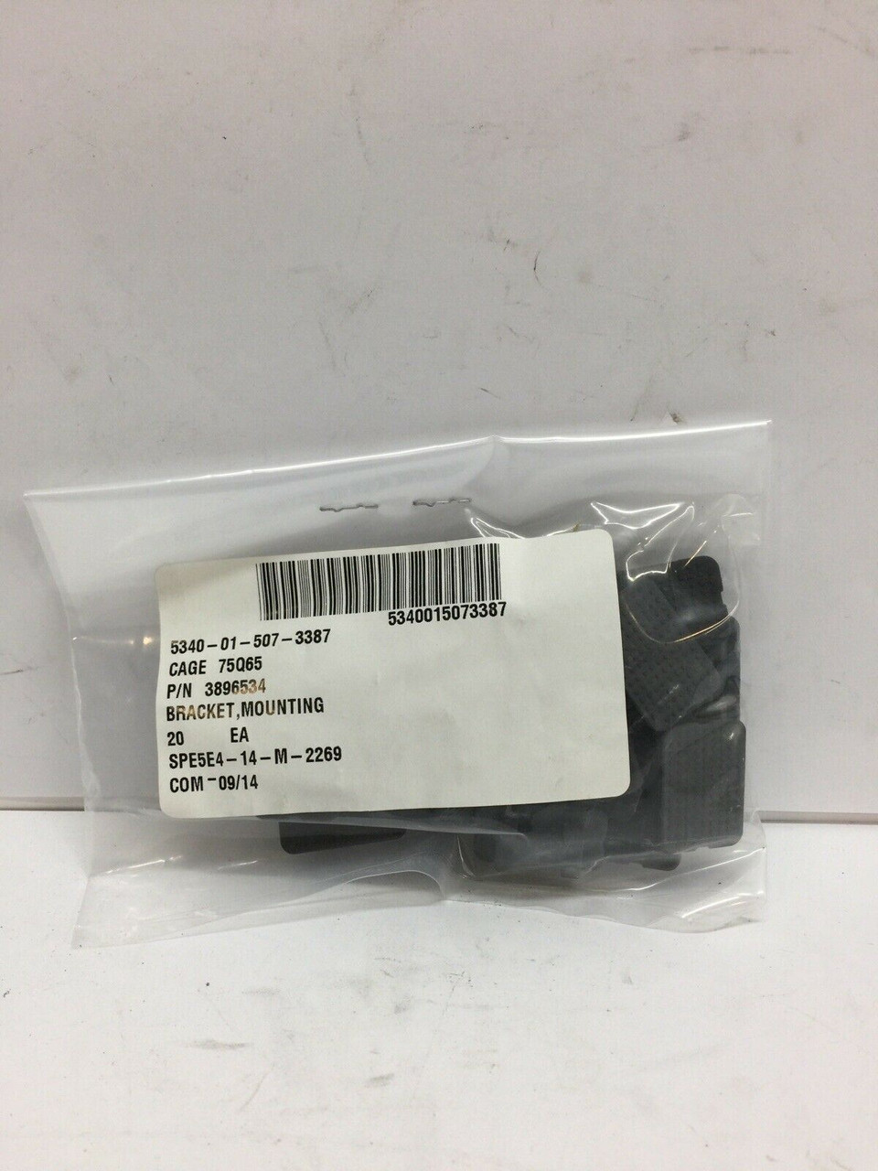 Cable Tie Anchor Mounting Bracket 3896534 Oshkosh Glass/Plastic Lot of 20