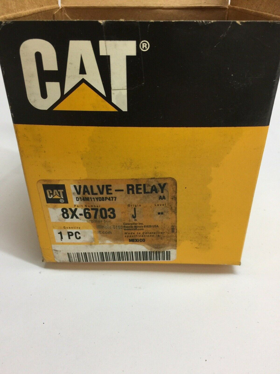 CAT Air Pressure Relay Valve 8X-6703 Caterpillar