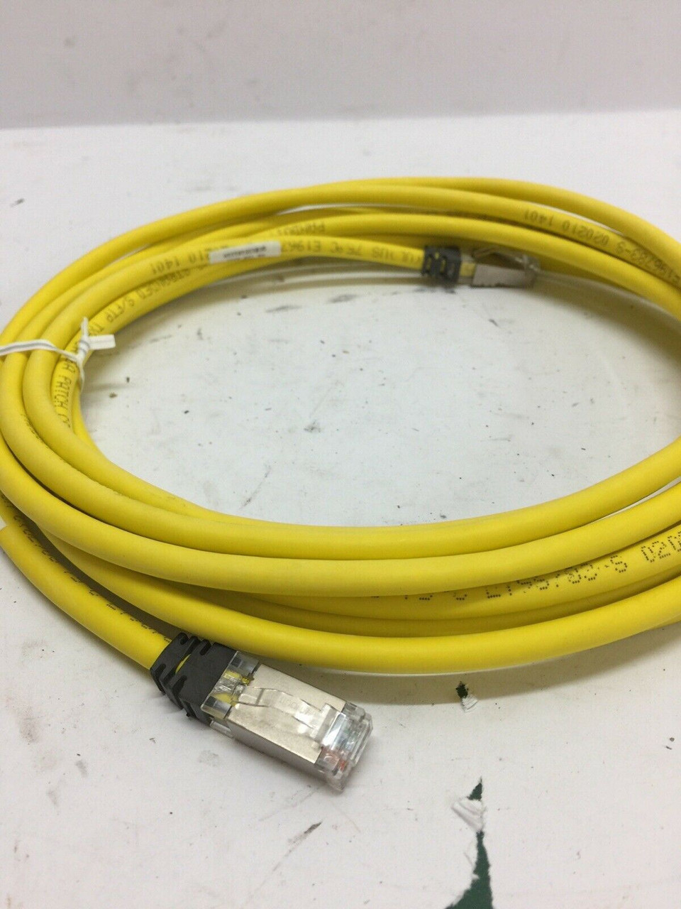 5ft. Cat 6A 10 Gb/s S/FTP Patch Cord STP6X5YL Panduit Yellow