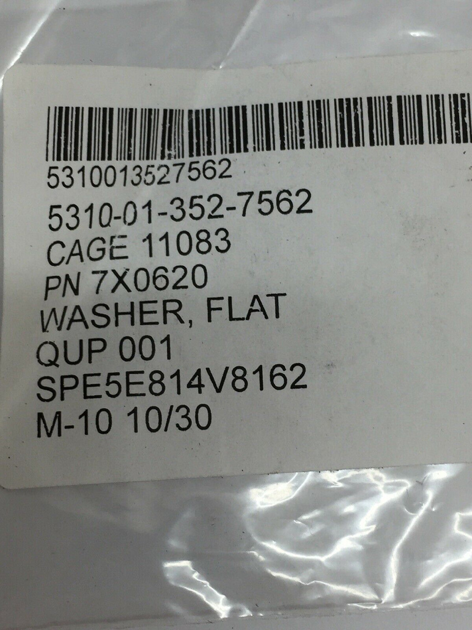 CAT Flat Washer 7X0620 Caterpillar