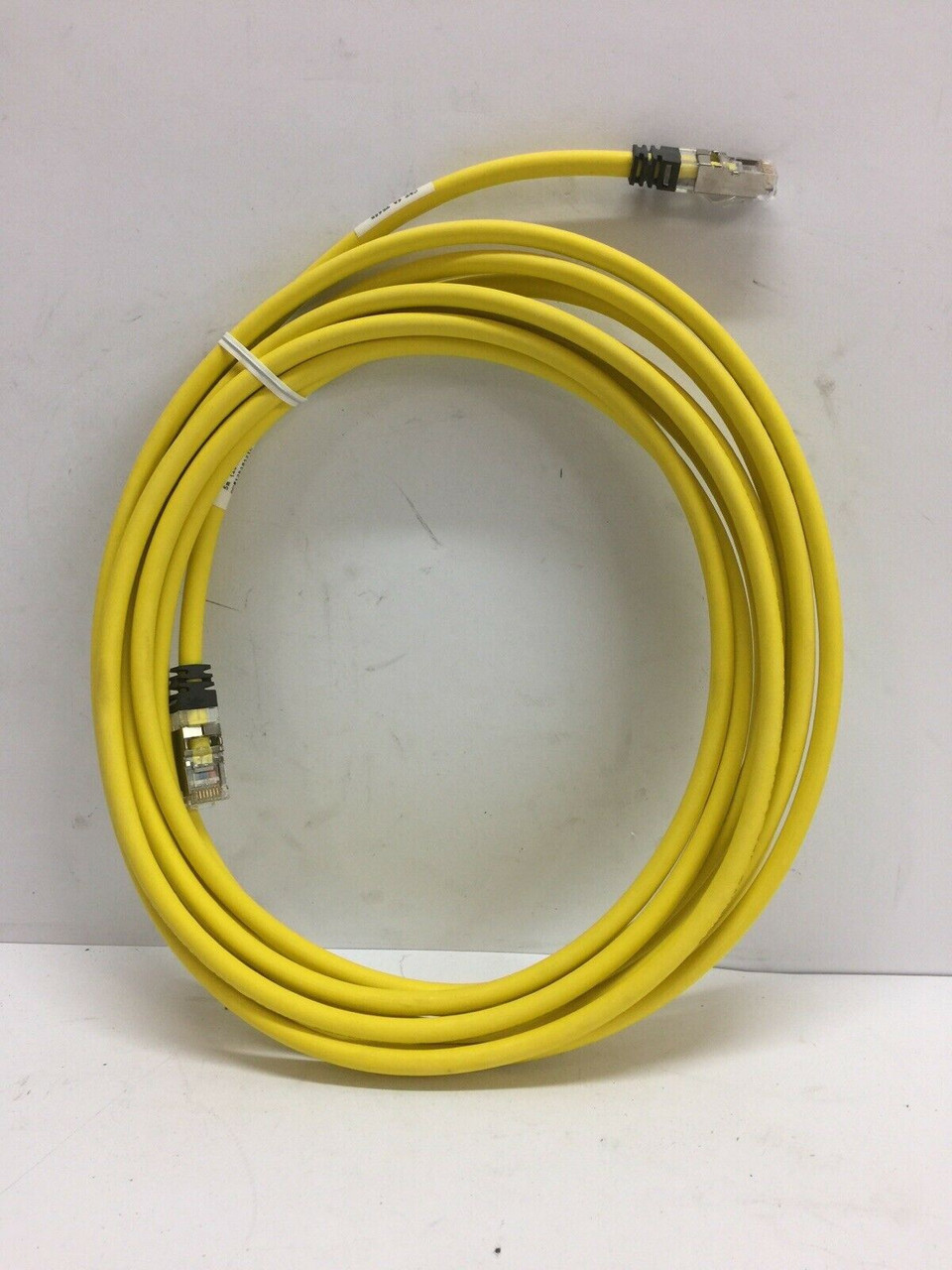 5m Cat 6A 10 Gb/s S/FTP Patch Cord STP6X5MYL Panduit T568B Yellow