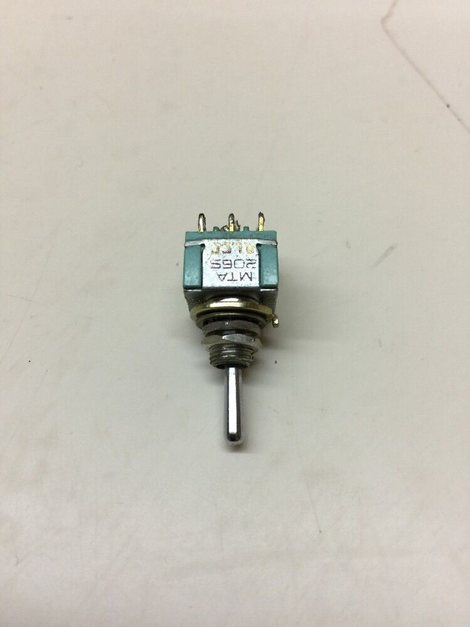 Alco Miniature Toggle Switch MA 206S TE Connectivity 6A 125V SPDT