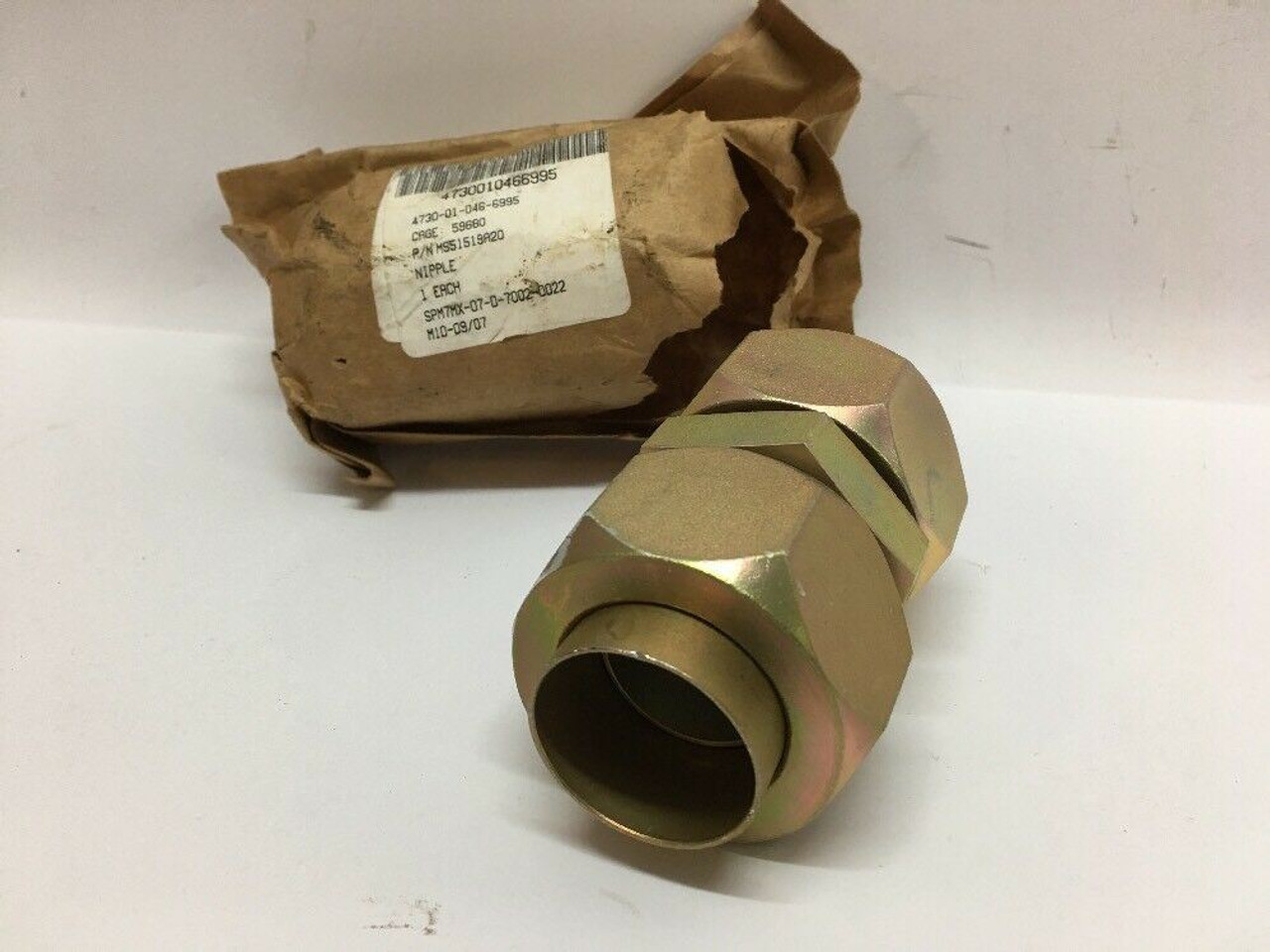 Tube Nipple MS51519A20 Steel