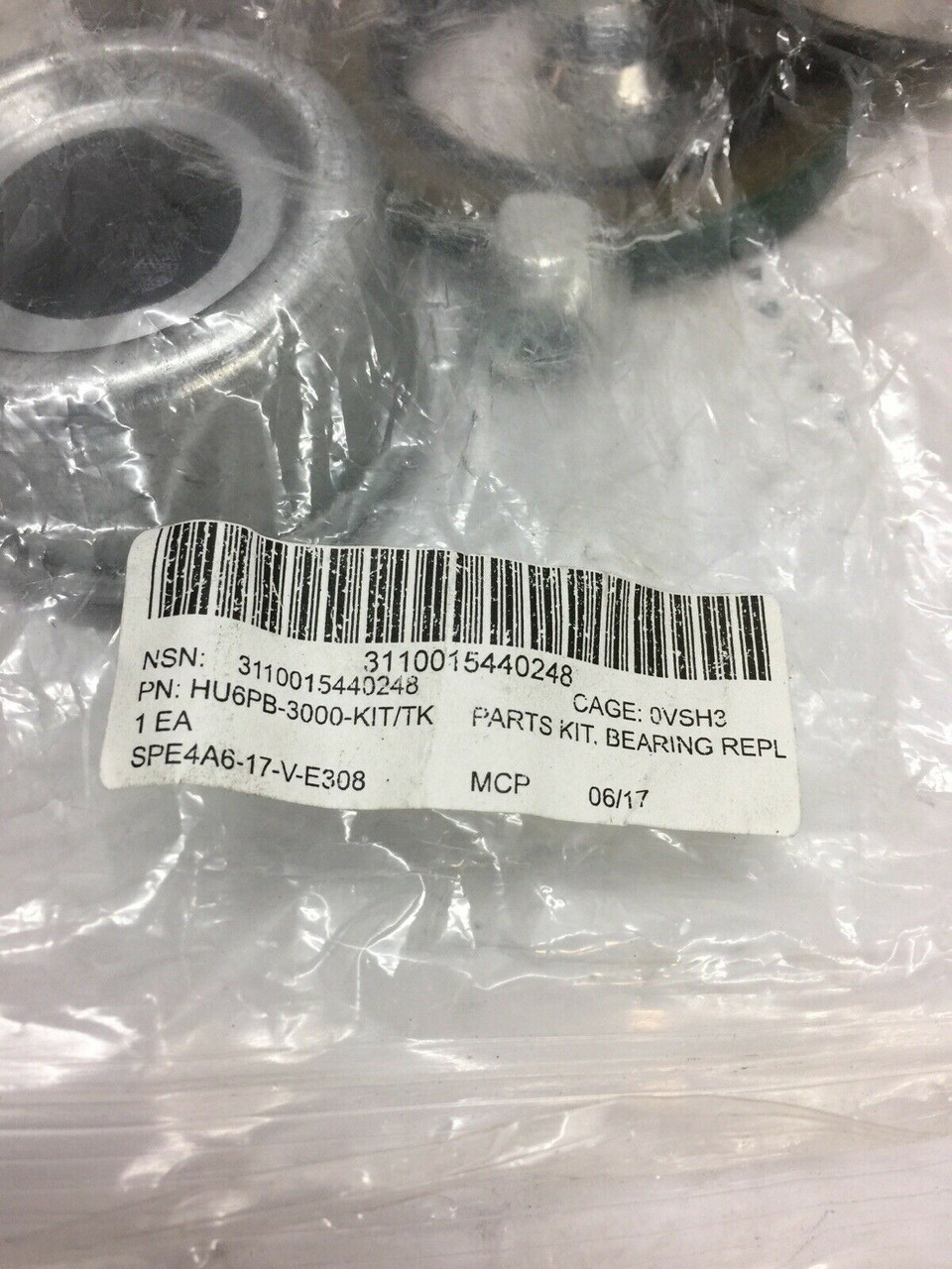 Mechanical Bearing Replacement Parts Kit HU6PB-3000-KIT/TK JDCI