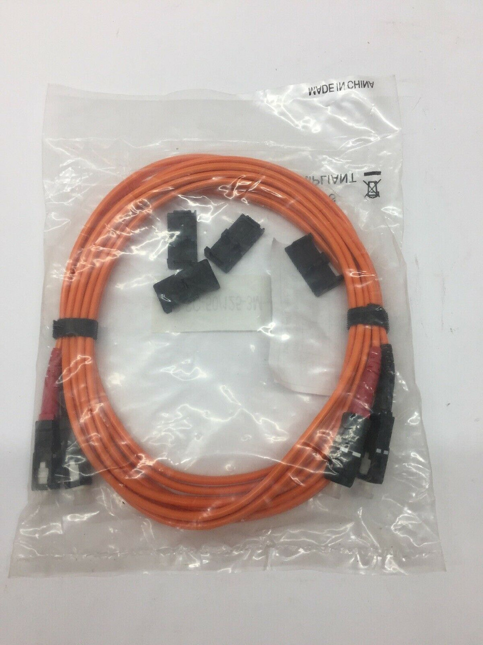 Fiber Optic Multimode Patch Cable E222963 SC-SC-50/125-3M Orange