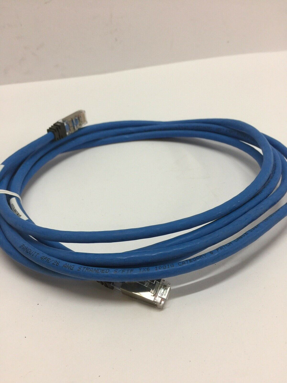 10 ft. Cat 6A 10 Gb/s S/FTP Patch Cord STP6X10BU Panduit T568B Blue