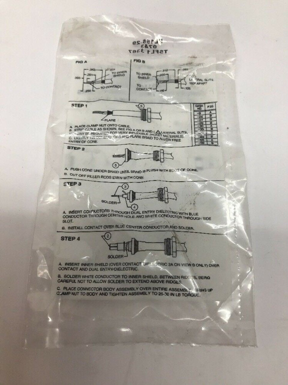 150/3150 Series Wrench Crimp Concentric Twinaxial Connector PL155-29 Trompeter