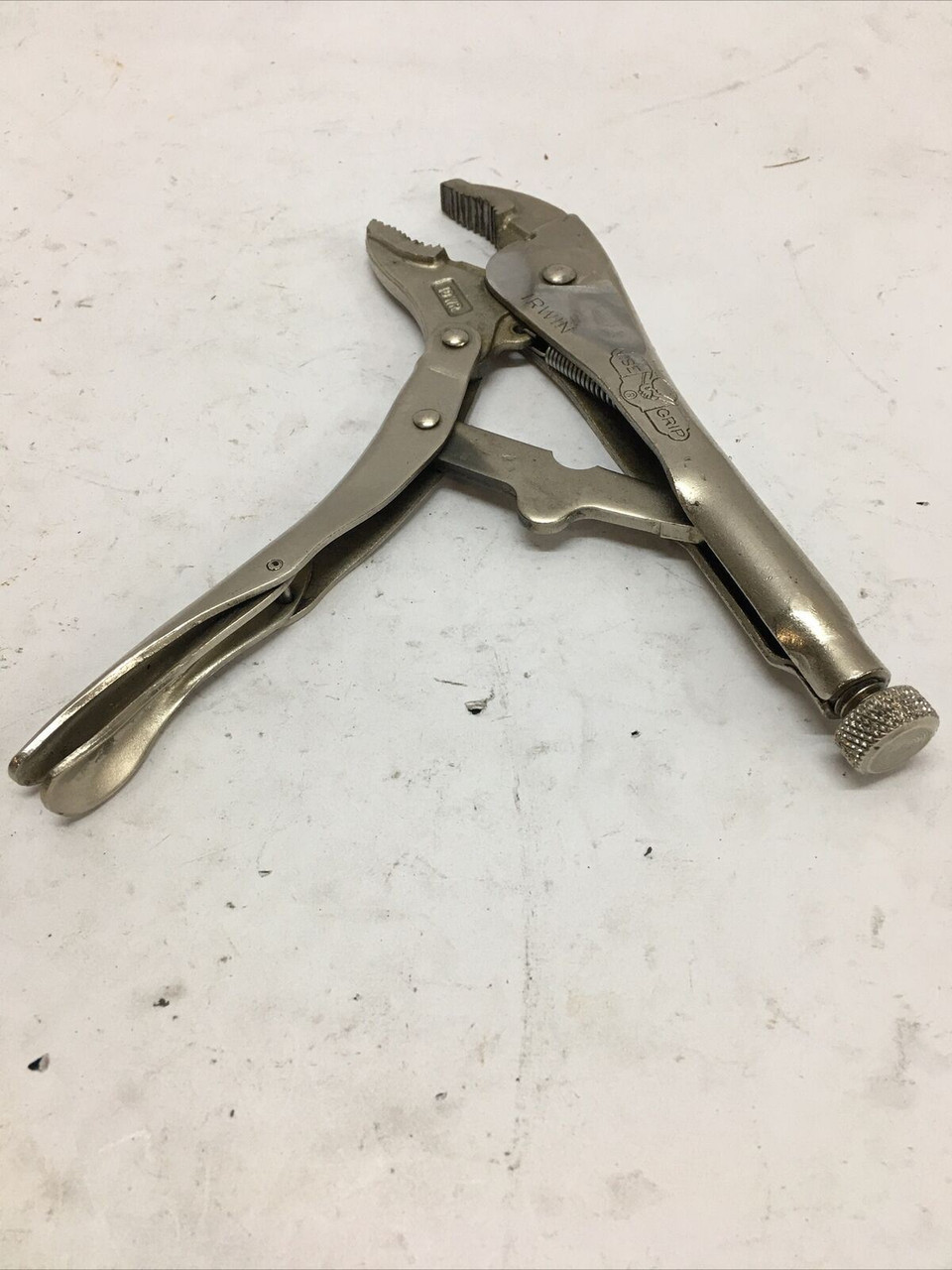 Vise-Grip Curved Jaw Locking Pliers 10WR Irwin Steel