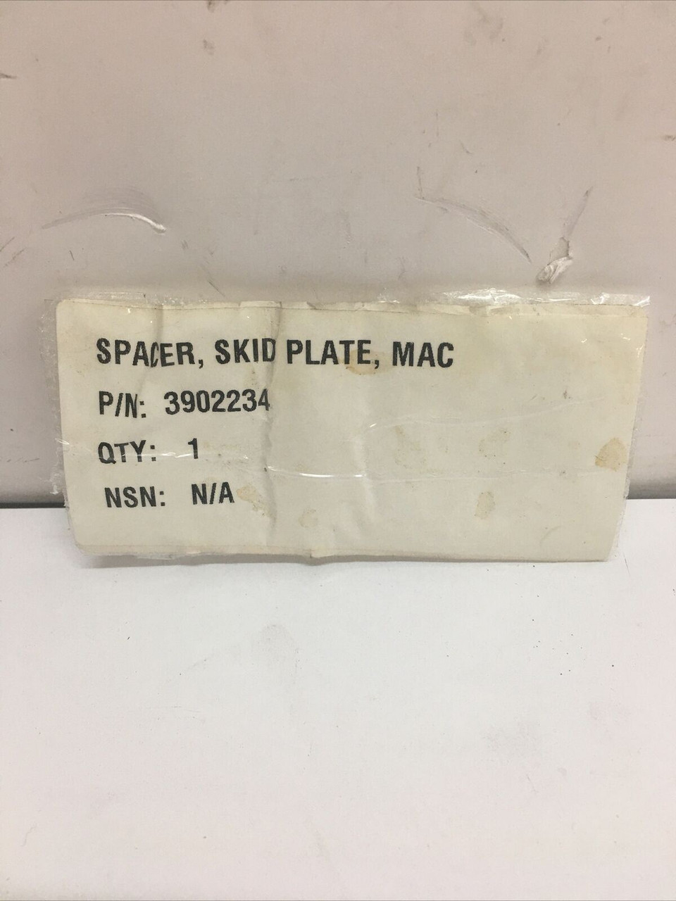 Macaw Skid Plate Spacer 3902234 Oshkosh