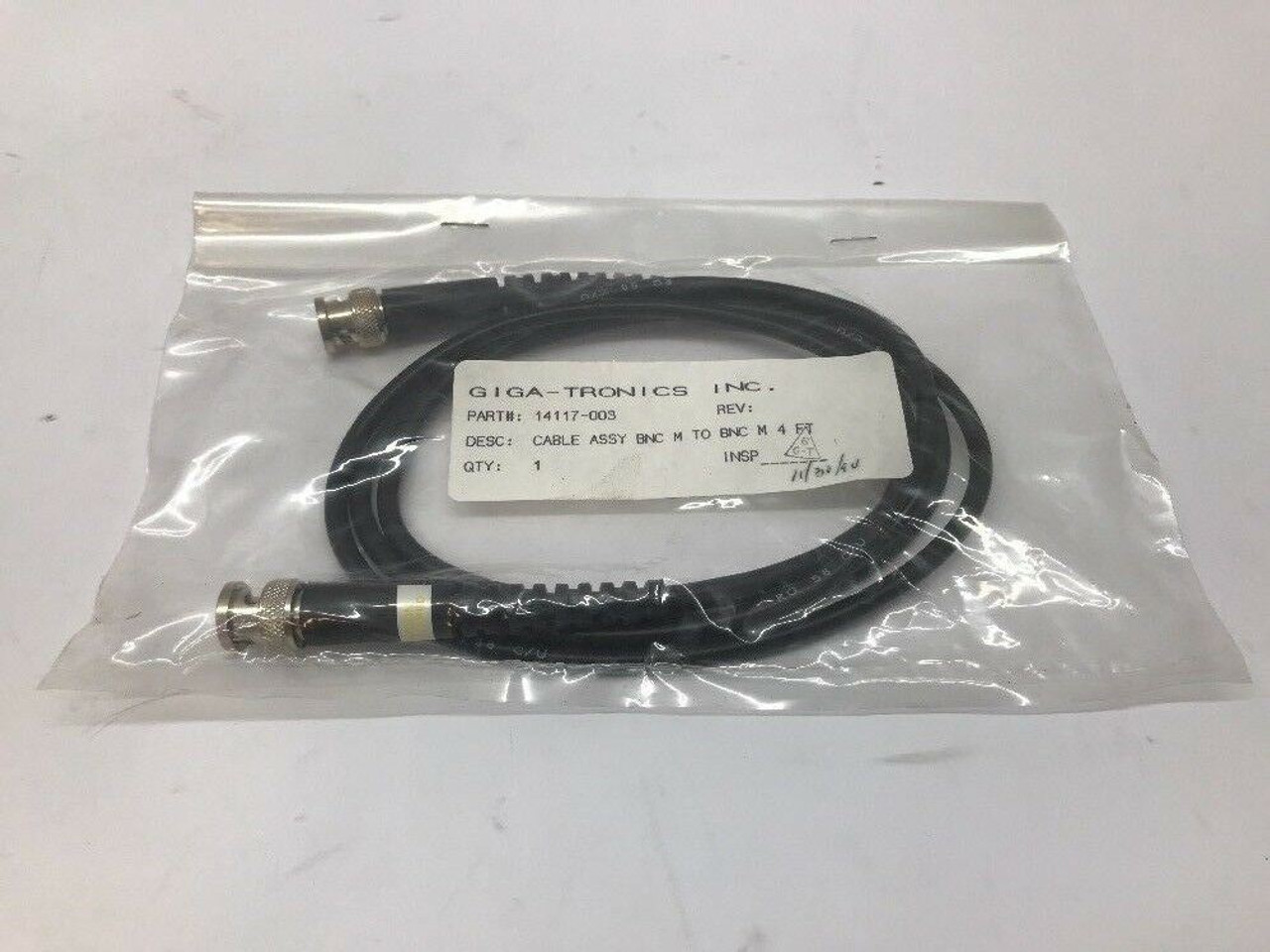 4 ft. Cable Assembly BNC M to BNC M 14117-003 Giga-Tronics
