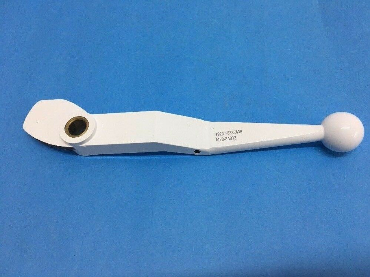 Manual Control Handle Lever 8382436 White Steel