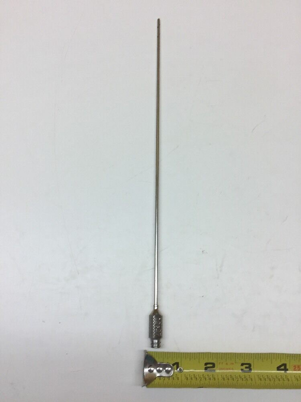 Detachable Antenna End Tip Topper 12G27 Silver Diameter 0.5" Length 11.5"