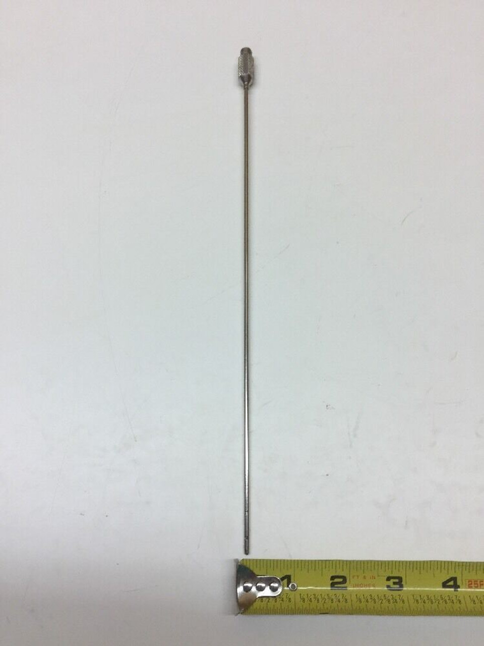 Detachable Antenna End Tip Topper 12G27 Silver Diameter 0.5" Length 11.5"