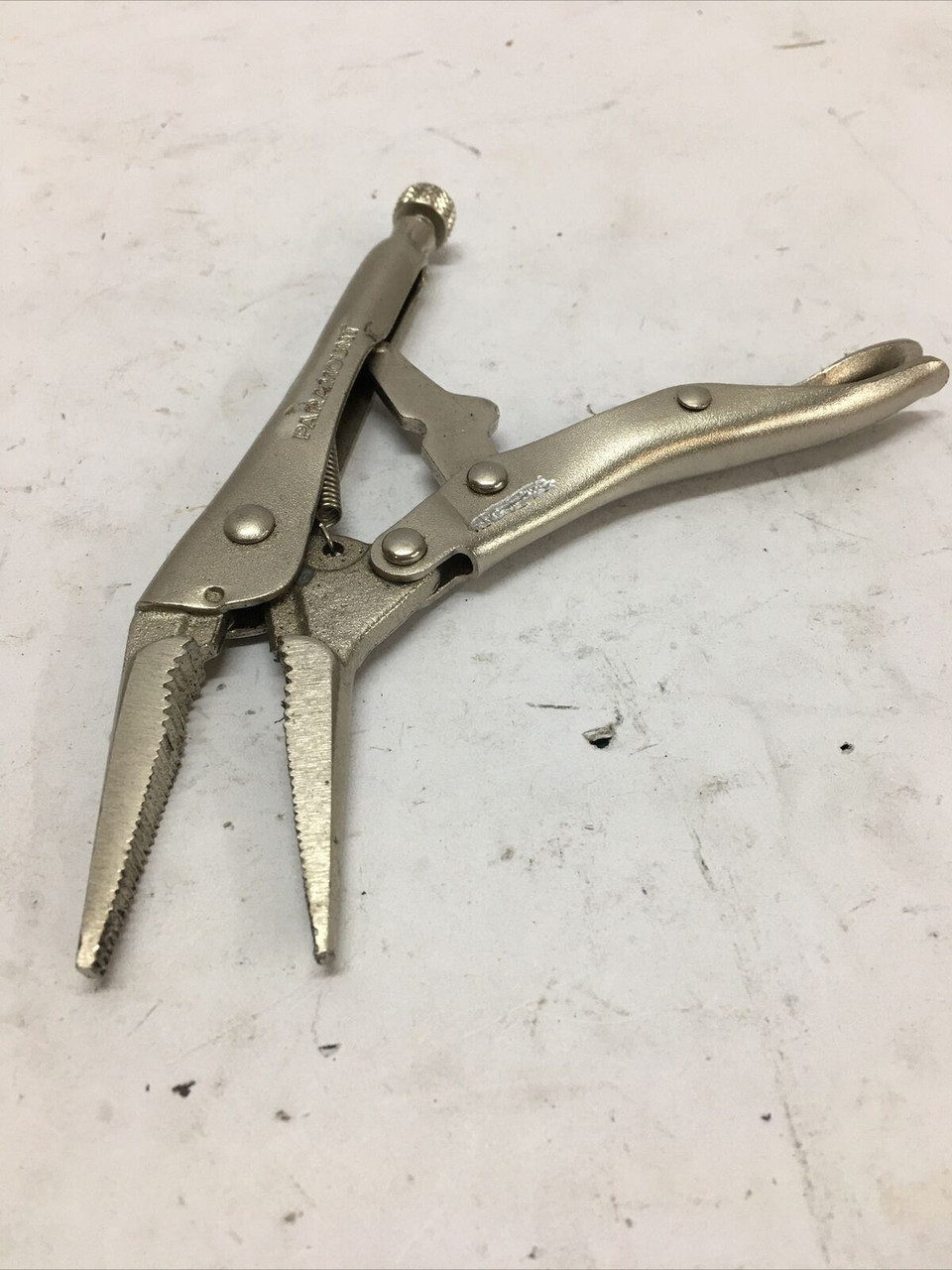 Long Nose Jaw Locking Pliers