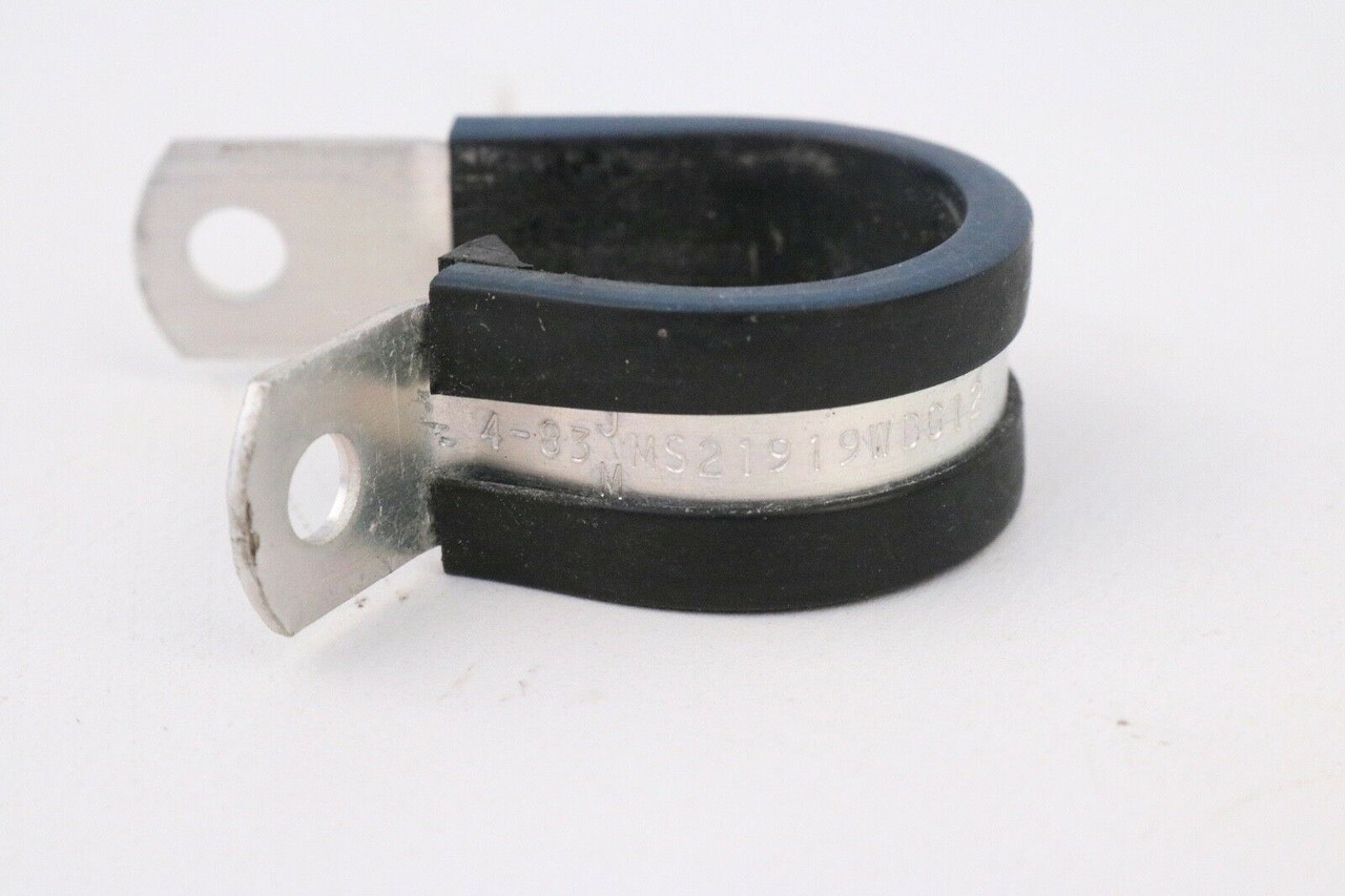 Loop Clamp MS21919WDG12 Cushioned Loop Clamp 3/4" Diameter 1/2" Width Lot of 10